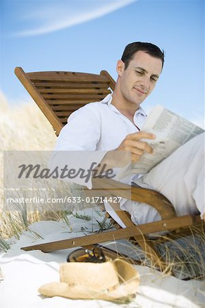 Beach discount reading chair