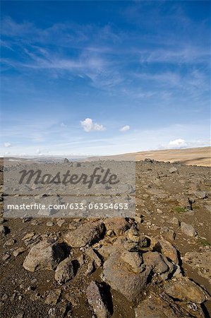 Barren landscape, Sprengisandur region, Iceland