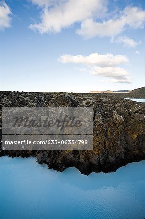 Blue Lagoon geothermal spa, Reykjanes Peninsula, Iceland