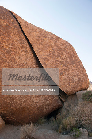 Rock formation in Joshua Tree National Park, California, USA