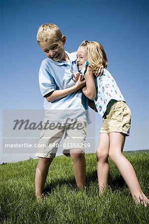photography friendship boy and girl
