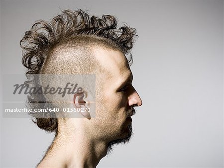 hair men profile