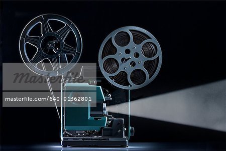Side profile of movie projector - Stock Photo - Masterfile - Premium  Royalty-Free, Code: 640-01362801