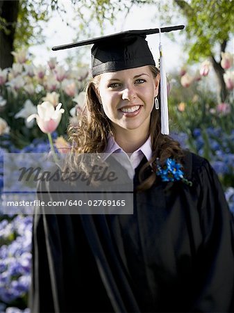 Female college graduate