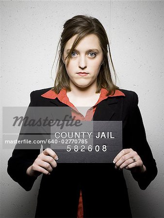 Mug shot of woman in business attire