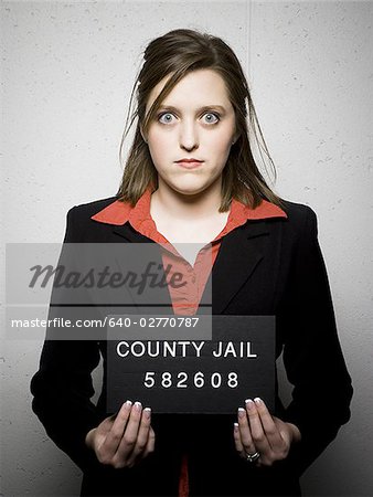 Mug shot of woman in business attire