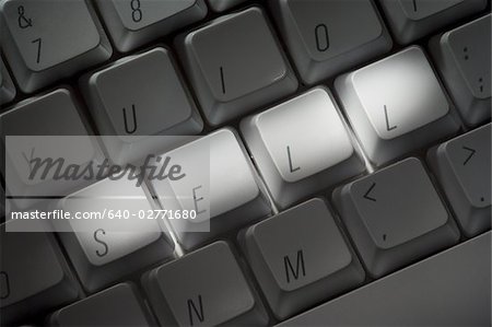 Keyboard with SELL highlighted