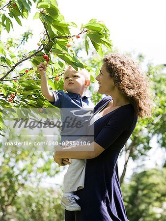 mother and son