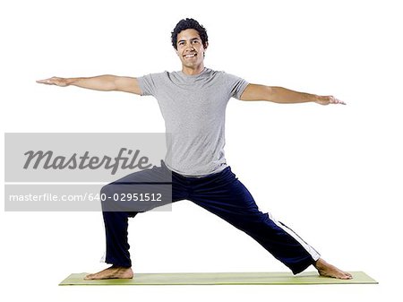 Man doing yoga Stock Photos, Royalty Free Man doing yoga Images