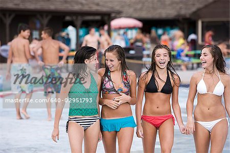 Teen bathing suit Stock Photos, Royalty Free Teen bathing suit