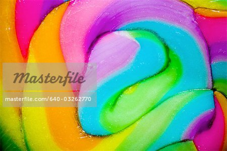 Multicoloured lollipop