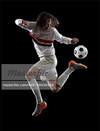 Soccer player.