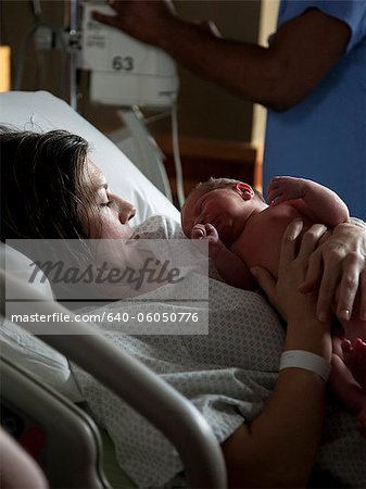 USA, Utah, Payson, Childbirth in hospital