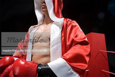 a male boxer