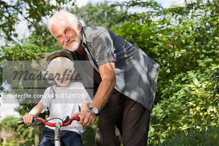 learning to ride a bicycle