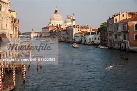 Ornate building on Venice canal