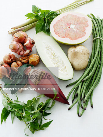 Selection of Asian ingredients