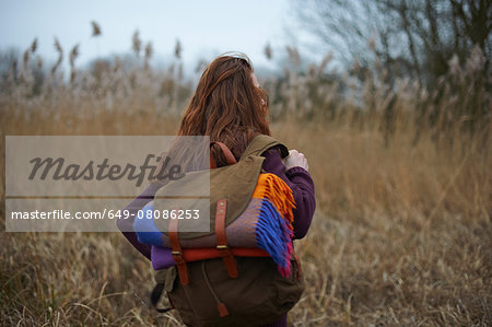 Man in countryside