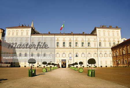 Royal Palace, Piazza Castello, Turin, Piedmont, Italy