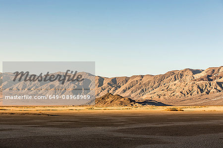 Desert and mountains in Death Valley National Park, California, USA
