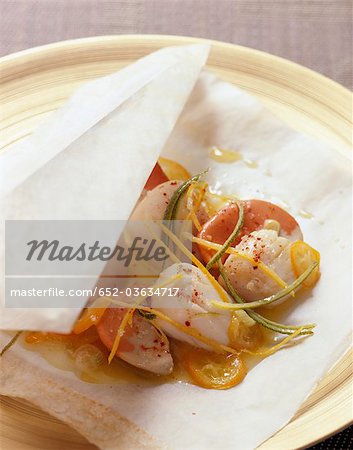 Scallop Papillote