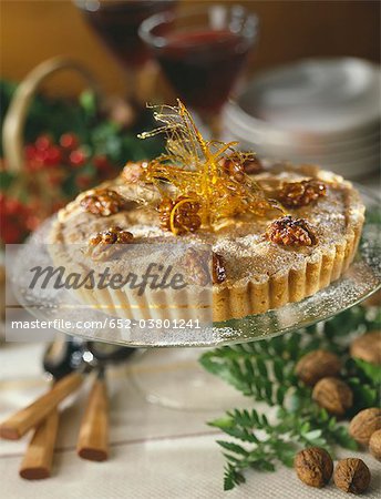 Walnut pie