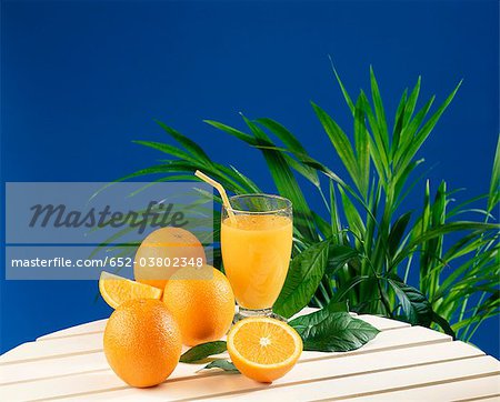 Fresh orange juice