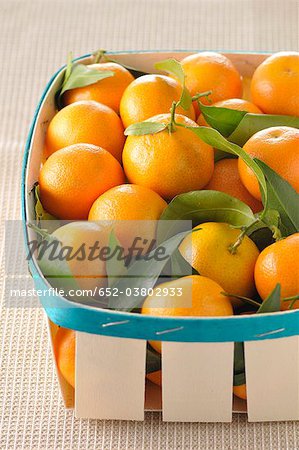 Punnet of clementines
