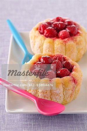 Raspberry mini Charlottes