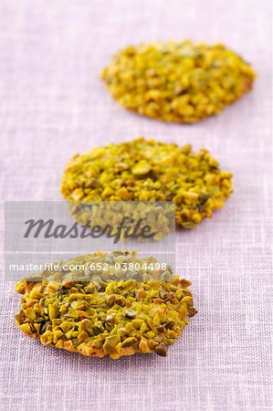 Pistachio cookies