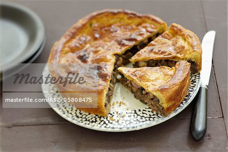 Mushroom pie