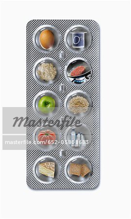 Tablet of products for the Dukan Diet : strenghtening phase Tablet of products for the Dukan Diet : strenghtening phase