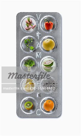 Tablet of products with a high level of vitamin C Tablet of products with a high level of vitamin C