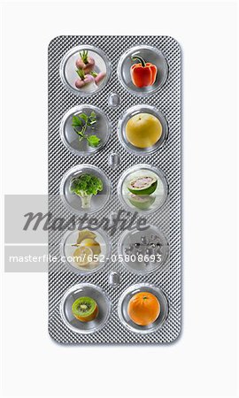 Tablet of products with a high level of vitamin C Tablet of products with a high level of vitamin C