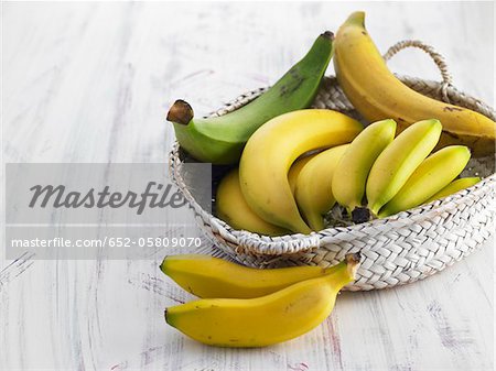 Basket of bananas