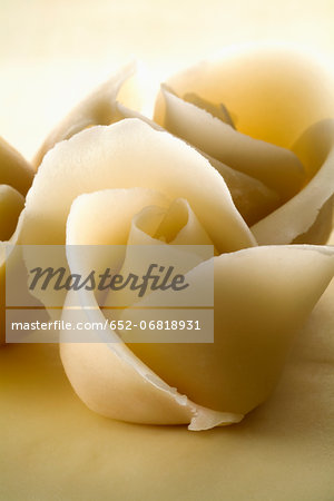 Almond paste roses