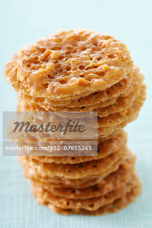 Cashew and rock sugar tuiles Cashew and rock sugar tuiles