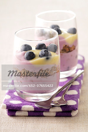Cereal and blueberry Tiramisu Cereal and blueberry Tiramisu