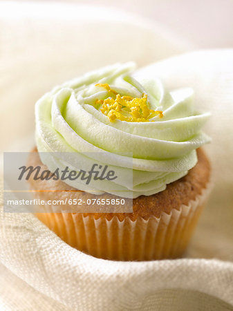Lemon and lime cupcake