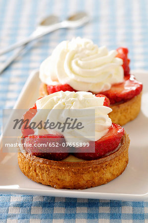 Strawberry tartlets Strawberry tartlets