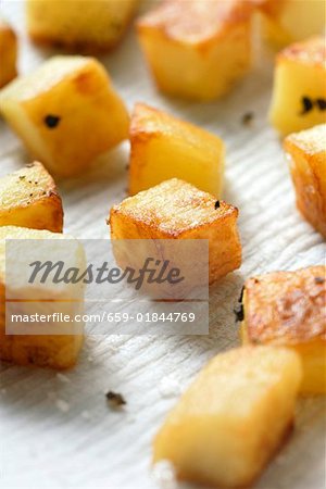 Fried diced potatoes