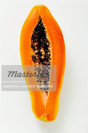 Half a papaya