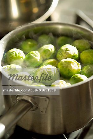 Cooking Brussels sprouts