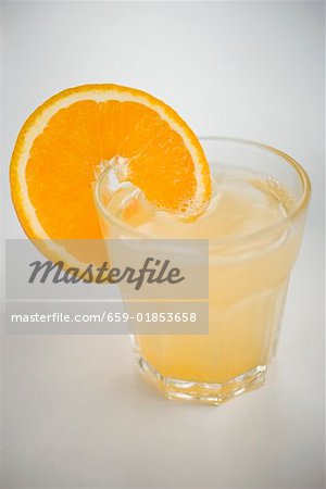 Aperitif with orange
