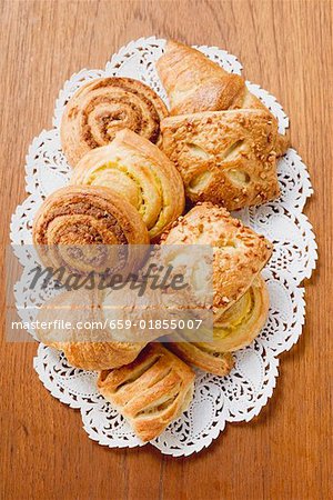 Assorted Danish pastries