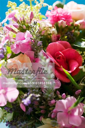 Bouquet of summer flowers (detail)