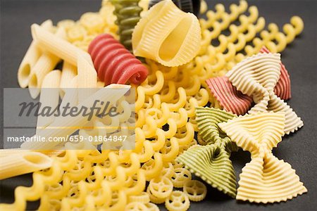 Various types of pasta Various types of pasta