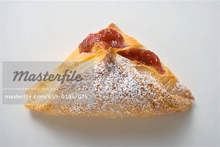Puff pastry with jam filling