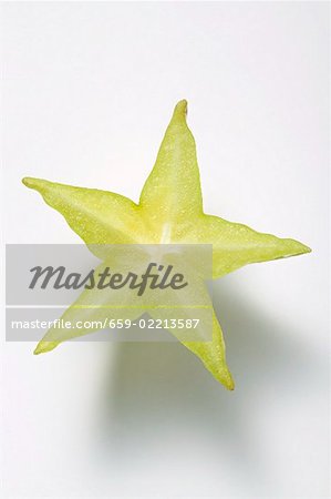 Slice of carambola