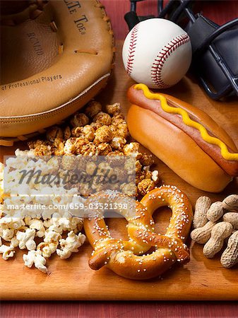 Baseball Game Foods